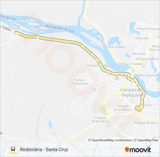 121 Bus Line Map