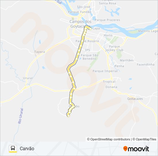 206 bus Line Map