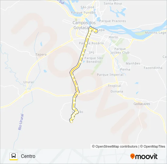 206 Bus Line Map