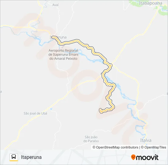 32 Bus Line Map