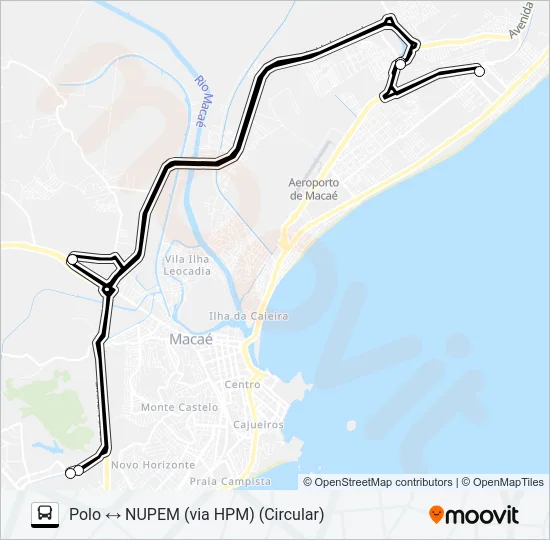 2 Bus Line Map