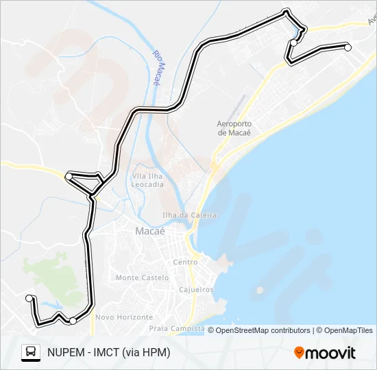 2 Bus Line Map