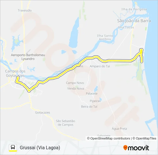 N450 Bus Line Map