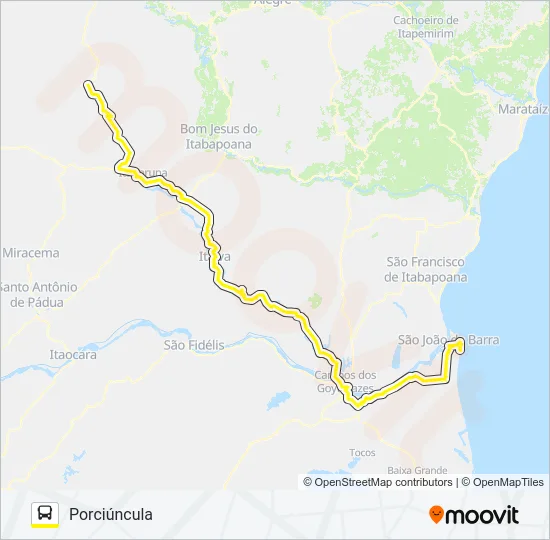 N401 Bus Line Map