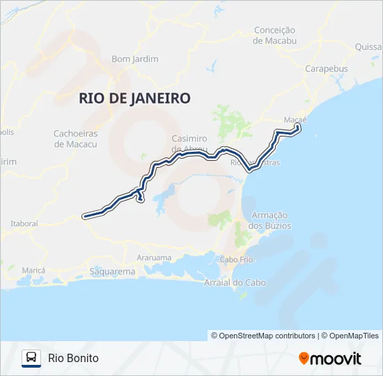 B137 Bus Line Map