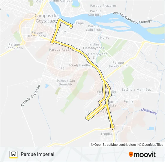 211 Bus Line Map