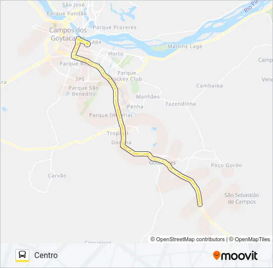 212 Bus Line Map
