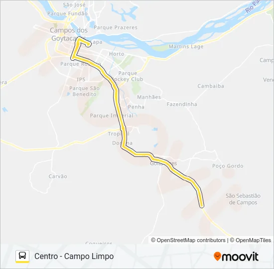 212 Bus Line Map