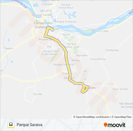 224 Bus Line Map