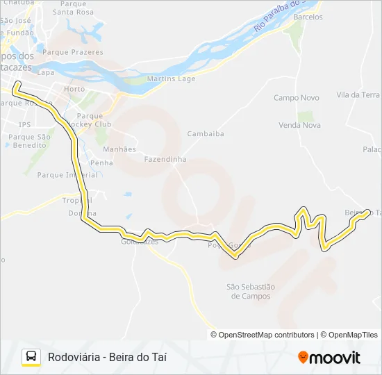 236 Bus Line Map