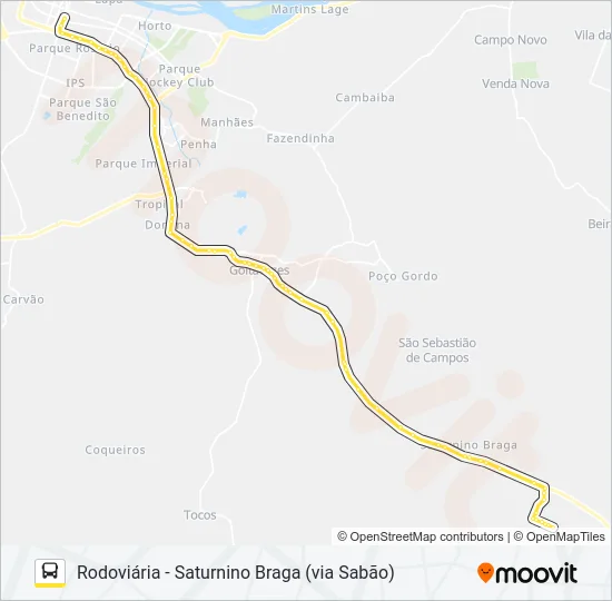 241 Bus Line Map