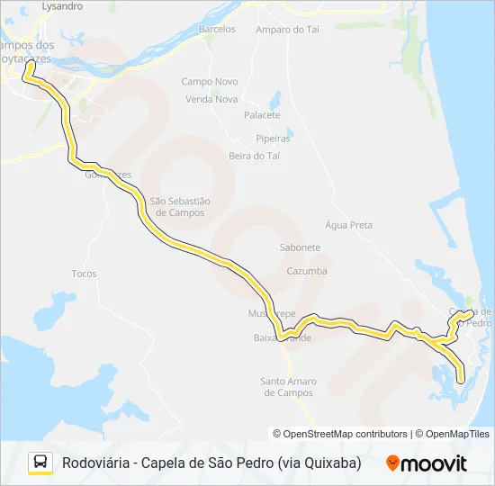 243 Bus Line Map