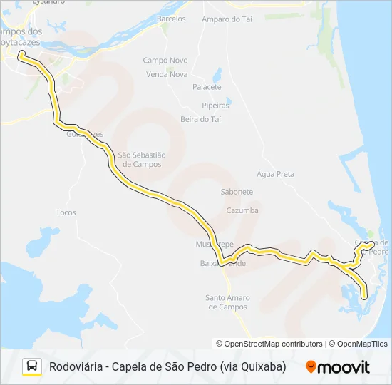 243 Bus Line Map