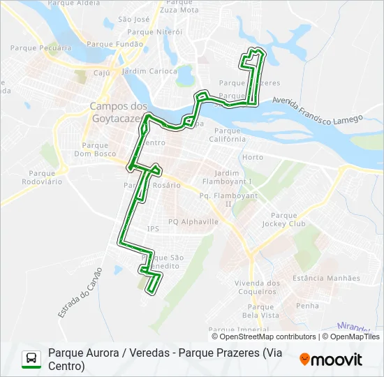 204 Bus Line Map