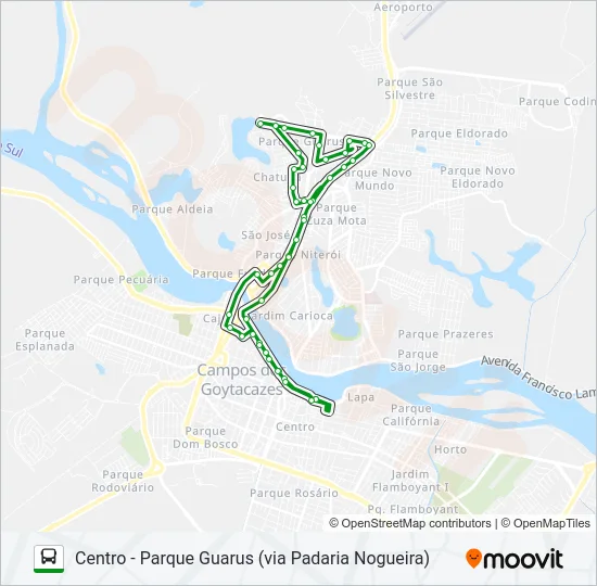 315 Bus Line Map
