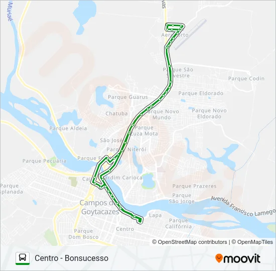 306 Bus Line Map