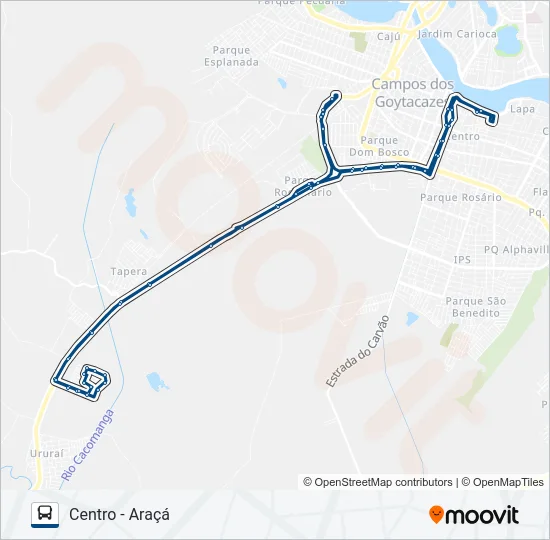 109B Bus Line Map