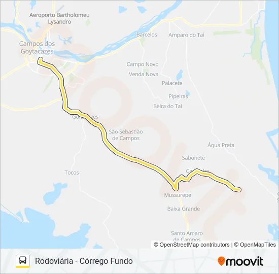 223 Bus Line Map