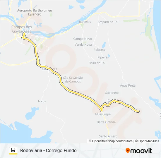 223 Bus Line Map