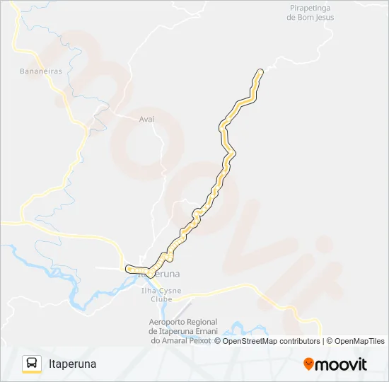 40 Bus Line Map