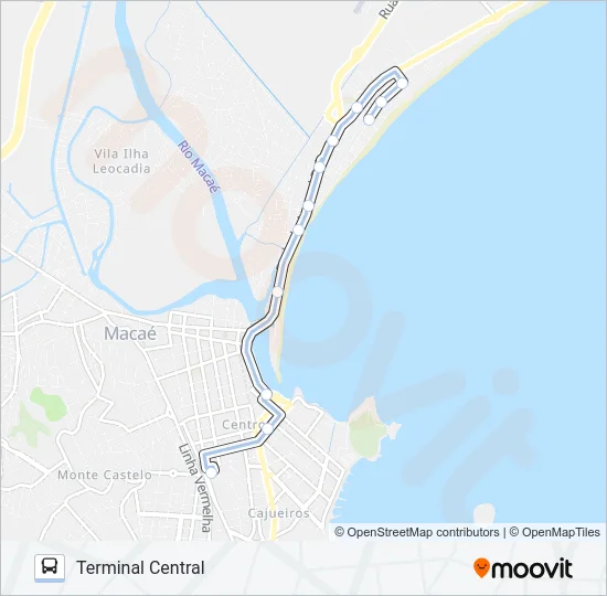 A-32 Bus Line Map