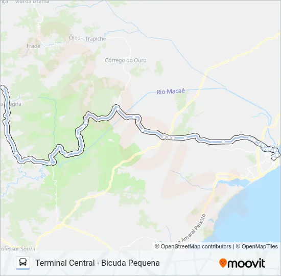 S-23 Bus Line Map
