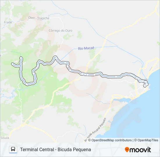 S-23 Bus Line Map