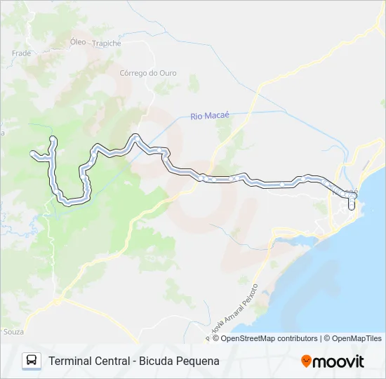 S-23 Bus Line Map