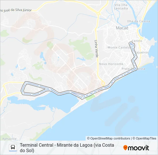 T-31 Bus Line Map