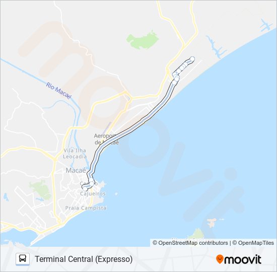 T-111 bus Line Map