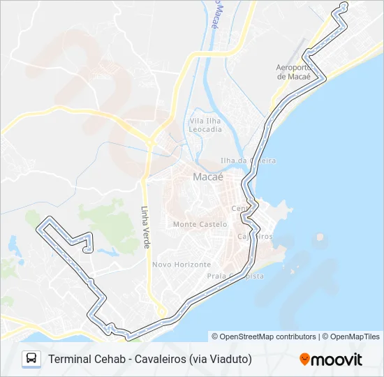 T-41R Bus Line Map