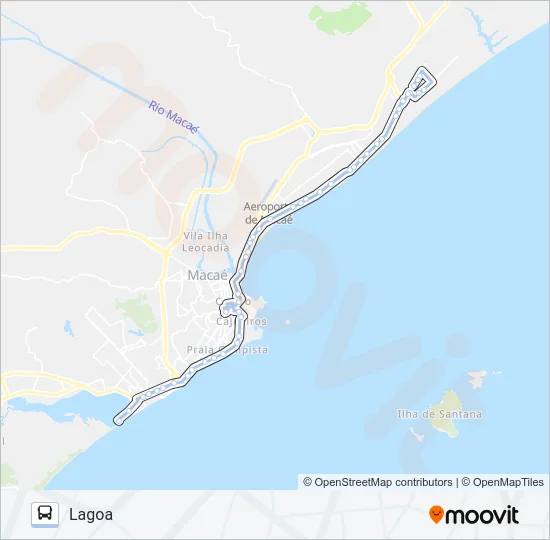T-111L Bus Line Map