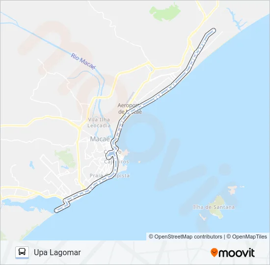 T-111L Bus Line Map