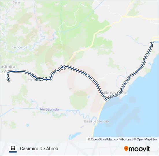 B170 Bus Line Map