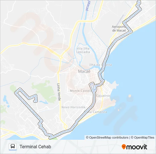 T-41 Bus Line Map