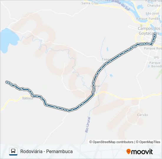 117 Bus Line Map