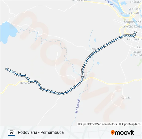 117 Bus Line Map