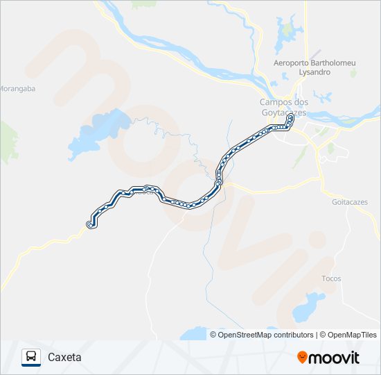 116 bus Line Map