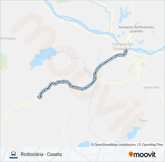 116 Bus Line Map
