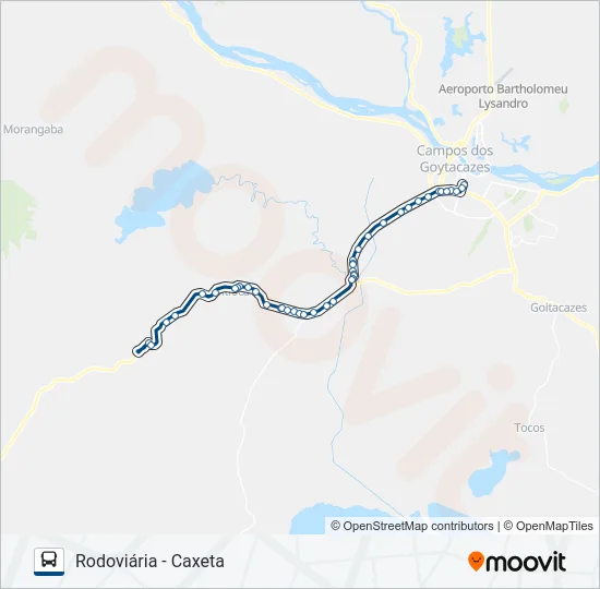 116 Bus Line Map