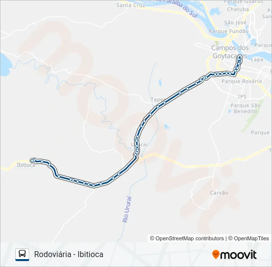 115 Bus Line Map