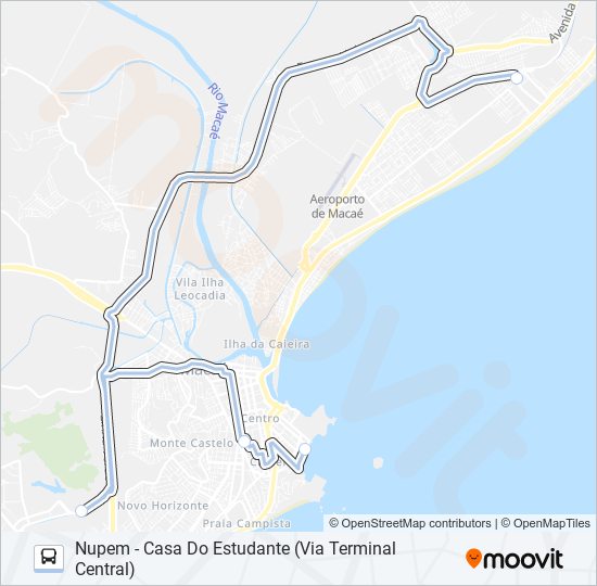 Mapa da linha 1 de 