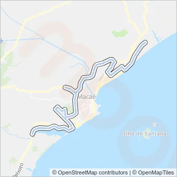 T-23A Bus Line Map