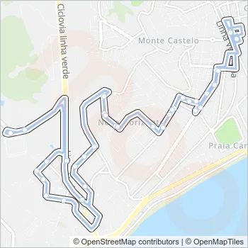 C-41B Bus Line Map