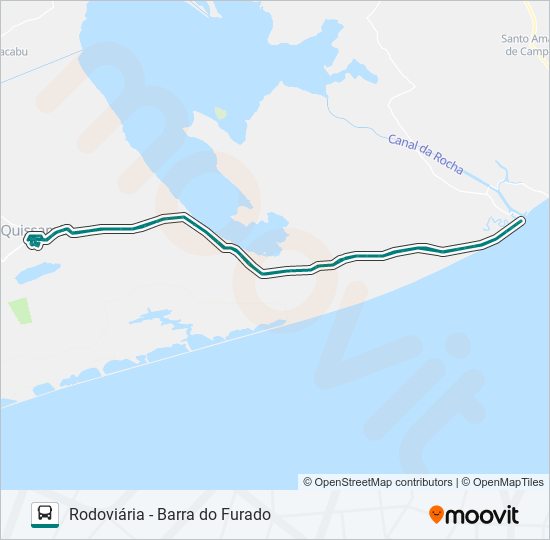 1 bus Line Map