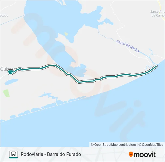 1 Bus Line Map