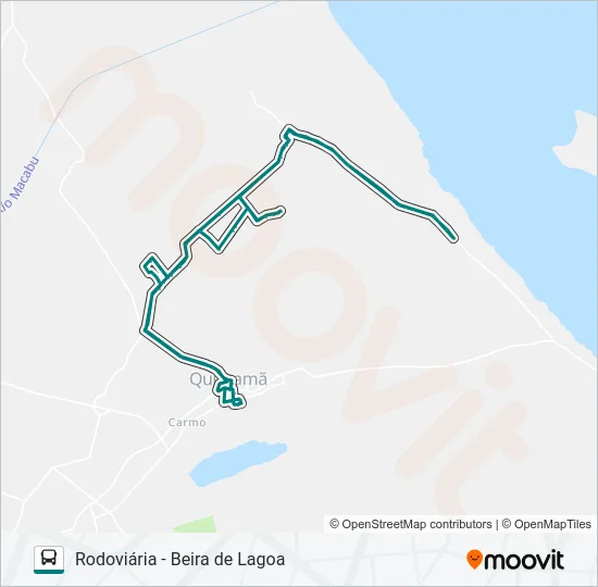 2 Bus Line Map