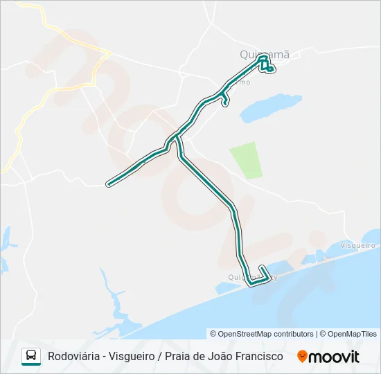 5 Bus Line Map