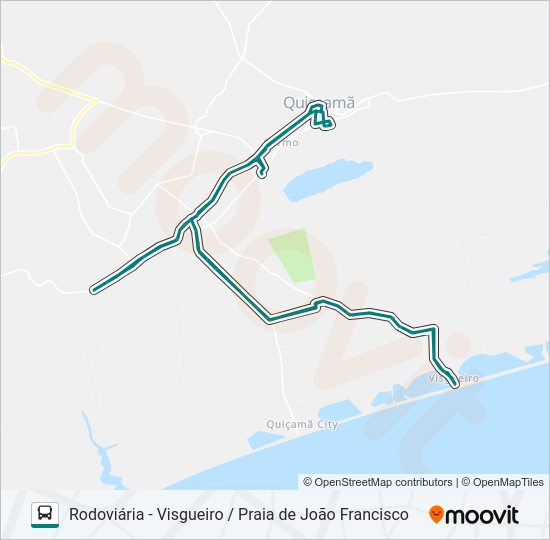5 Bus Line Map