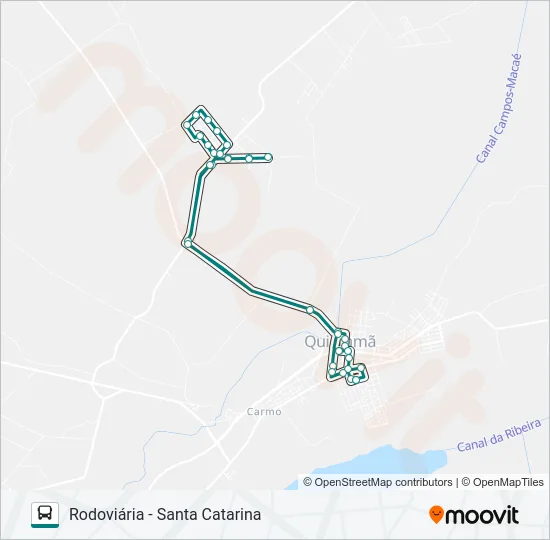 6 Bus Line Map